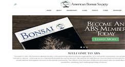 Desktop Screenshot of absbonsai.org